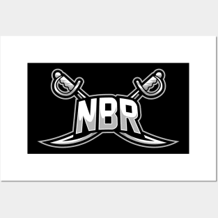 NBE Swords T-Shirt Posters and Art